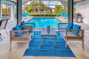 Cape Coral Home with Heated Pool, Dock and Gulf Access